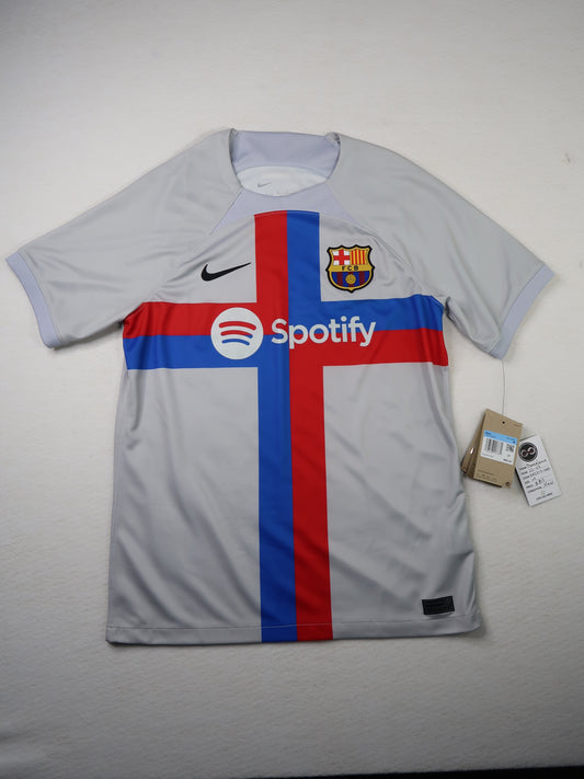 2022-23 Barcelona Away Jersey front