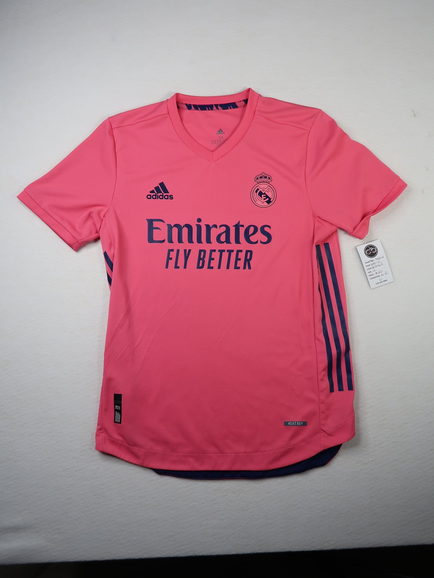 2020-21 Real Madrid Away Jersey front