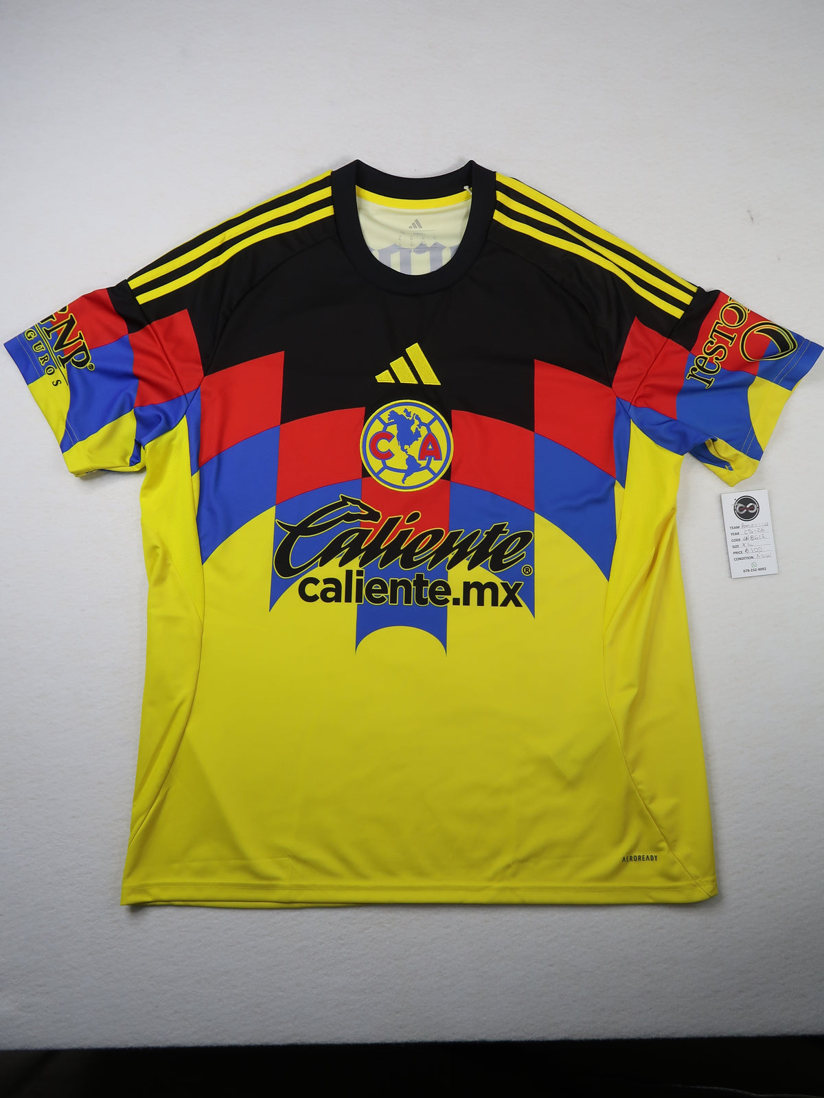 2025-26 Club América Checker Special Edition Jersey front