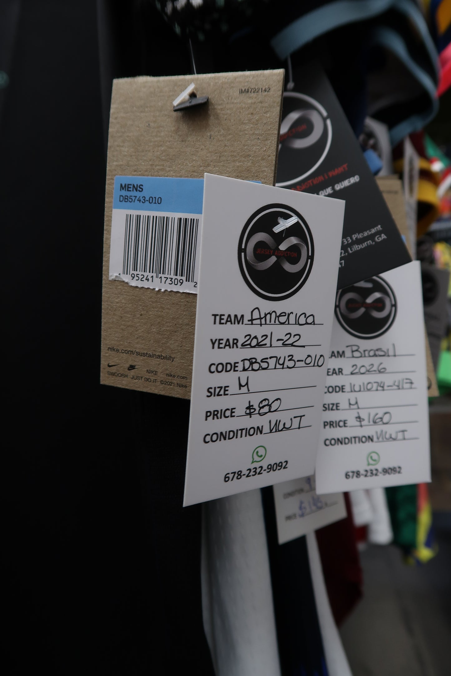2021-22 Club América Away Jersey / M / 10-10