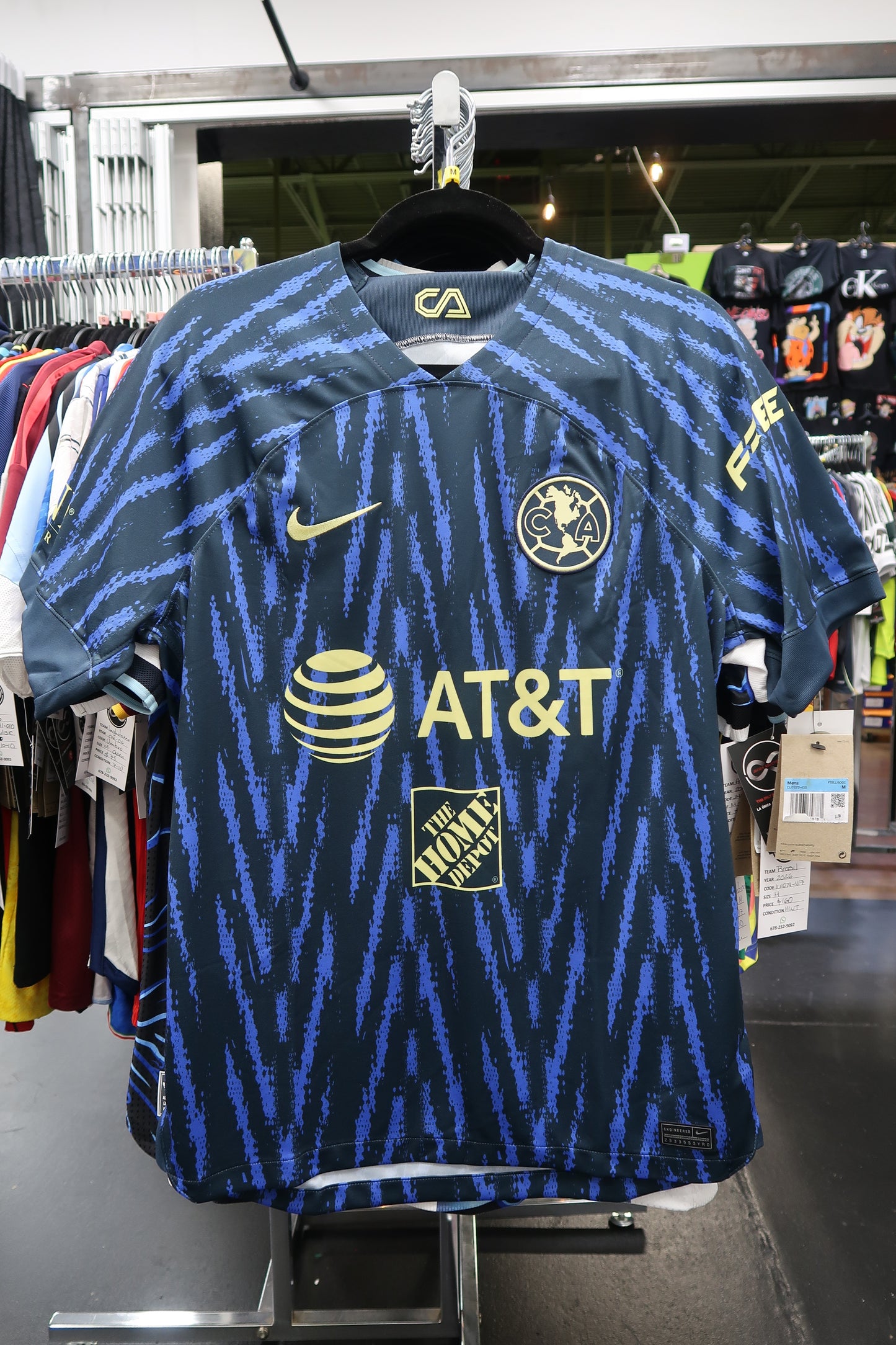 2022-23 Club América Third Jersey / M / 10-10