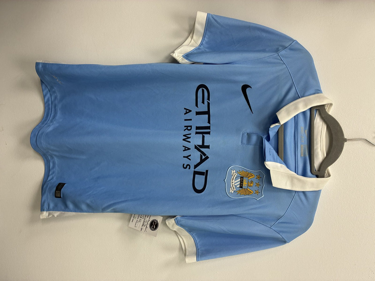 2015-16 Manchester City Home Jersey Medium