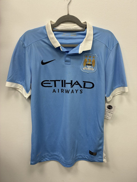 2015-16 Manchester City Home Jersey Medium