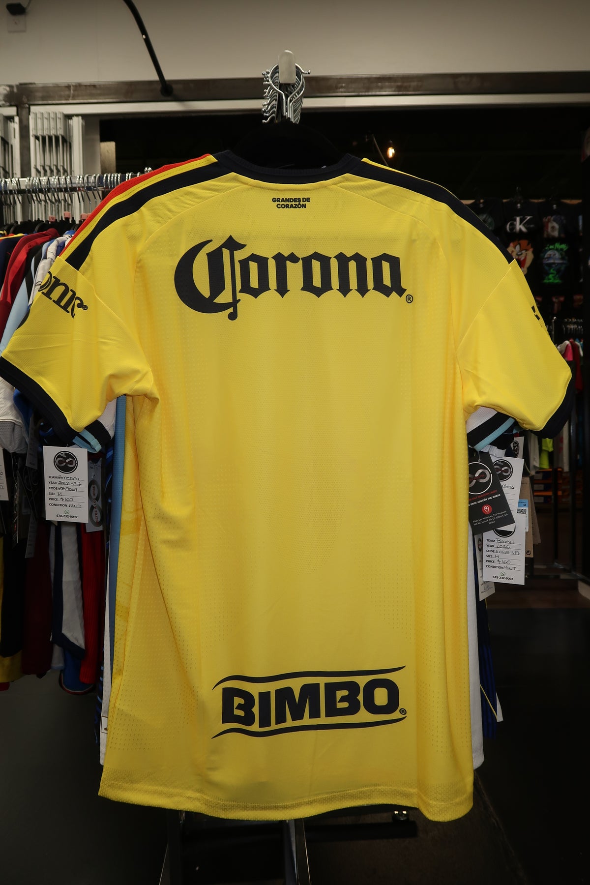 2026-27 Club América Home Jersey / M / 10-10
