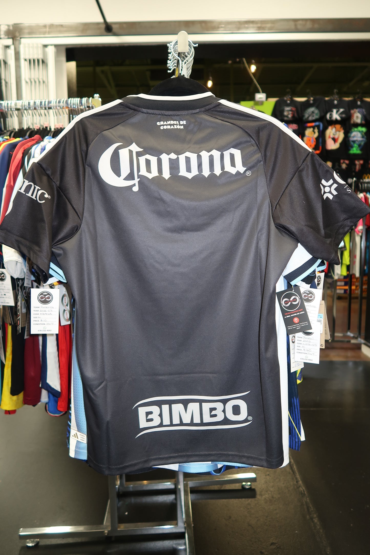 2026-27 Club América Away Jersey / M / 10-10