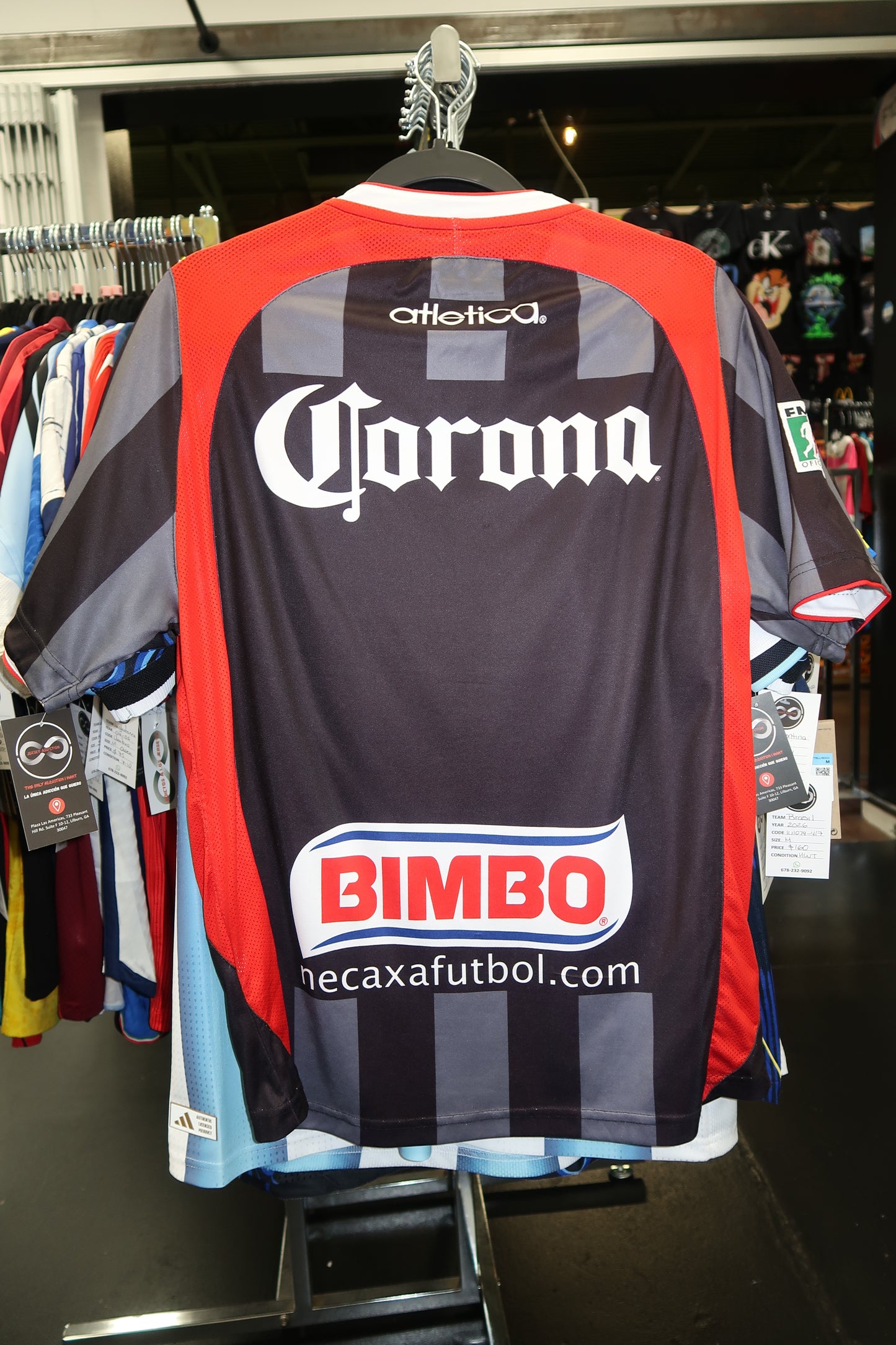 2010-11 Necaxa Away Jersey / M / 10-10