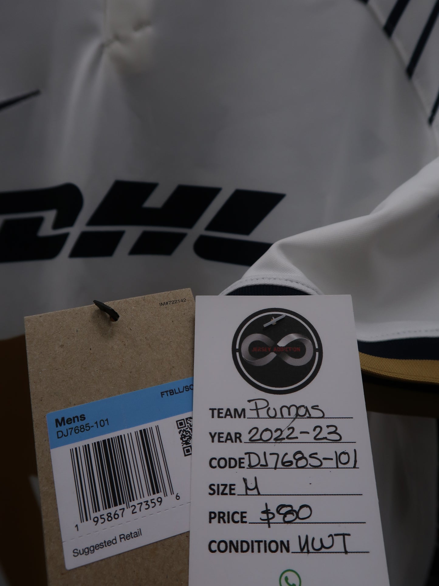 2022-23 Pumas UNAM Home Jersey / M / 10-10