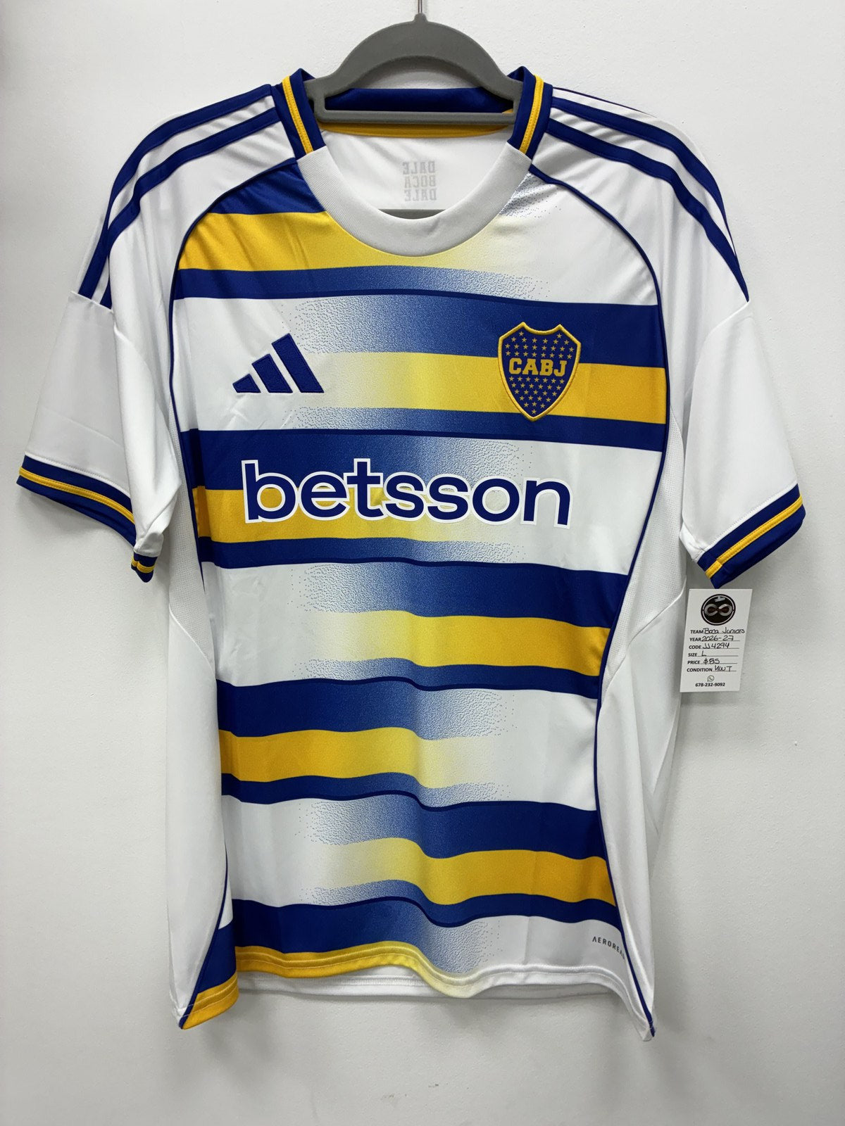 2025-26 Boca Juniors Away Jersey Large
