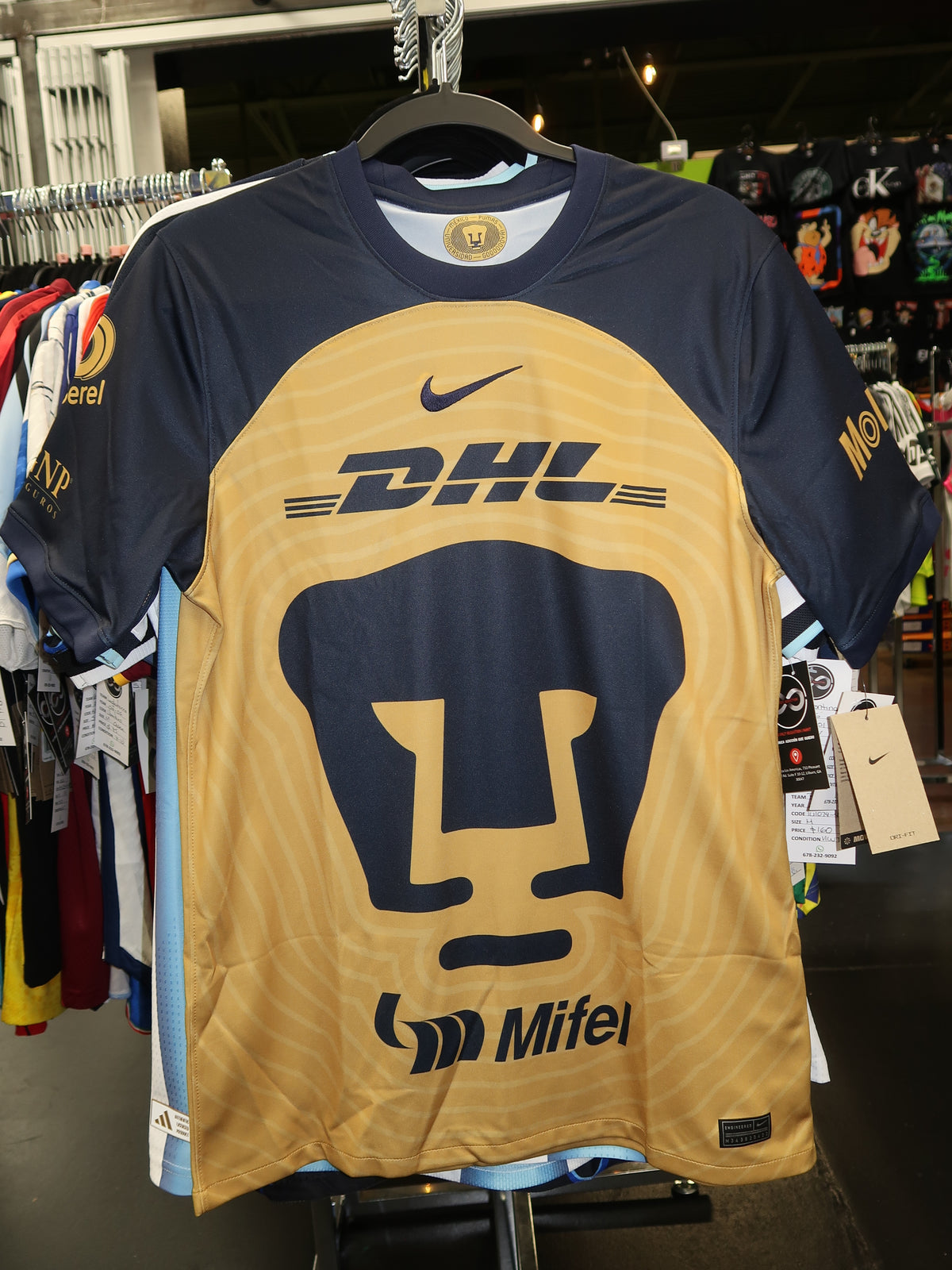 2022-23 Pumas UNAM Third Jersey / M / 10-10