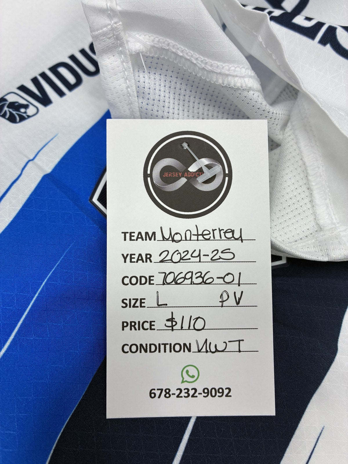 2023-24 Monterrey Away Jersey Large