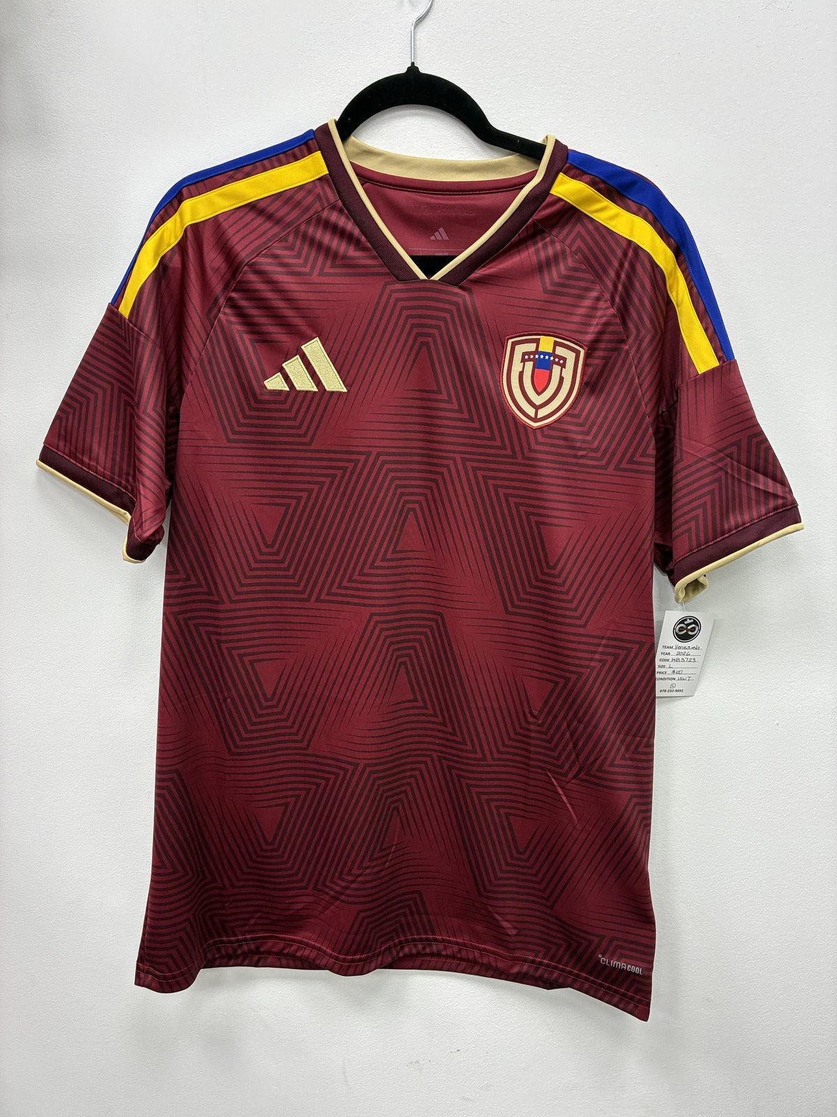 2026 Venezuela Home Jersey Large