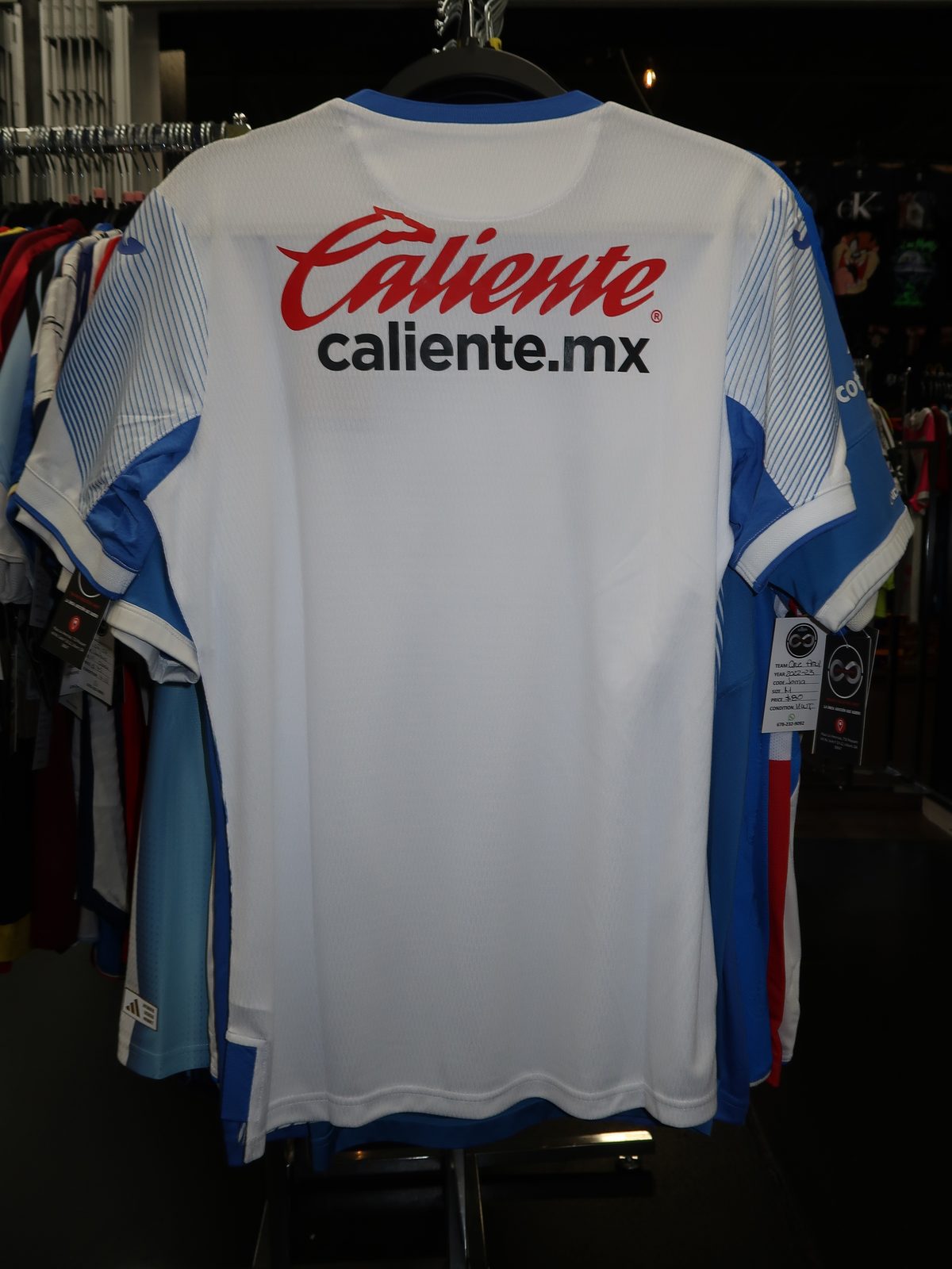 Cruz Azul 2021-22 Home Jersey back