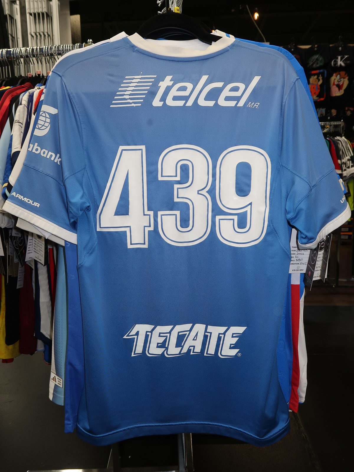 Cruz Azul 2016-17 Home Jersey back