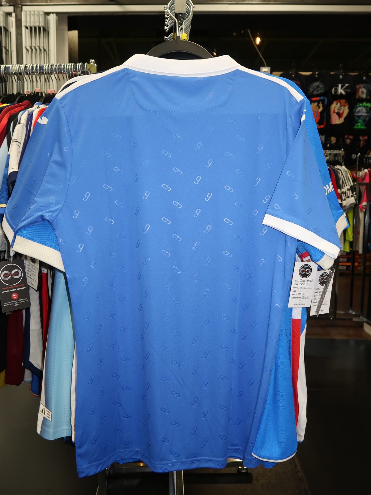 Cruz Azul 2021-22 Home Jersey back