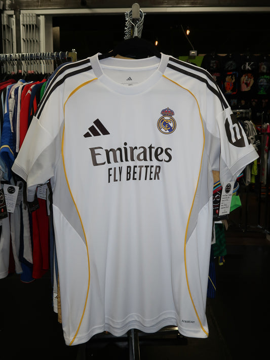 2025 Real Madrid Home Jersey front