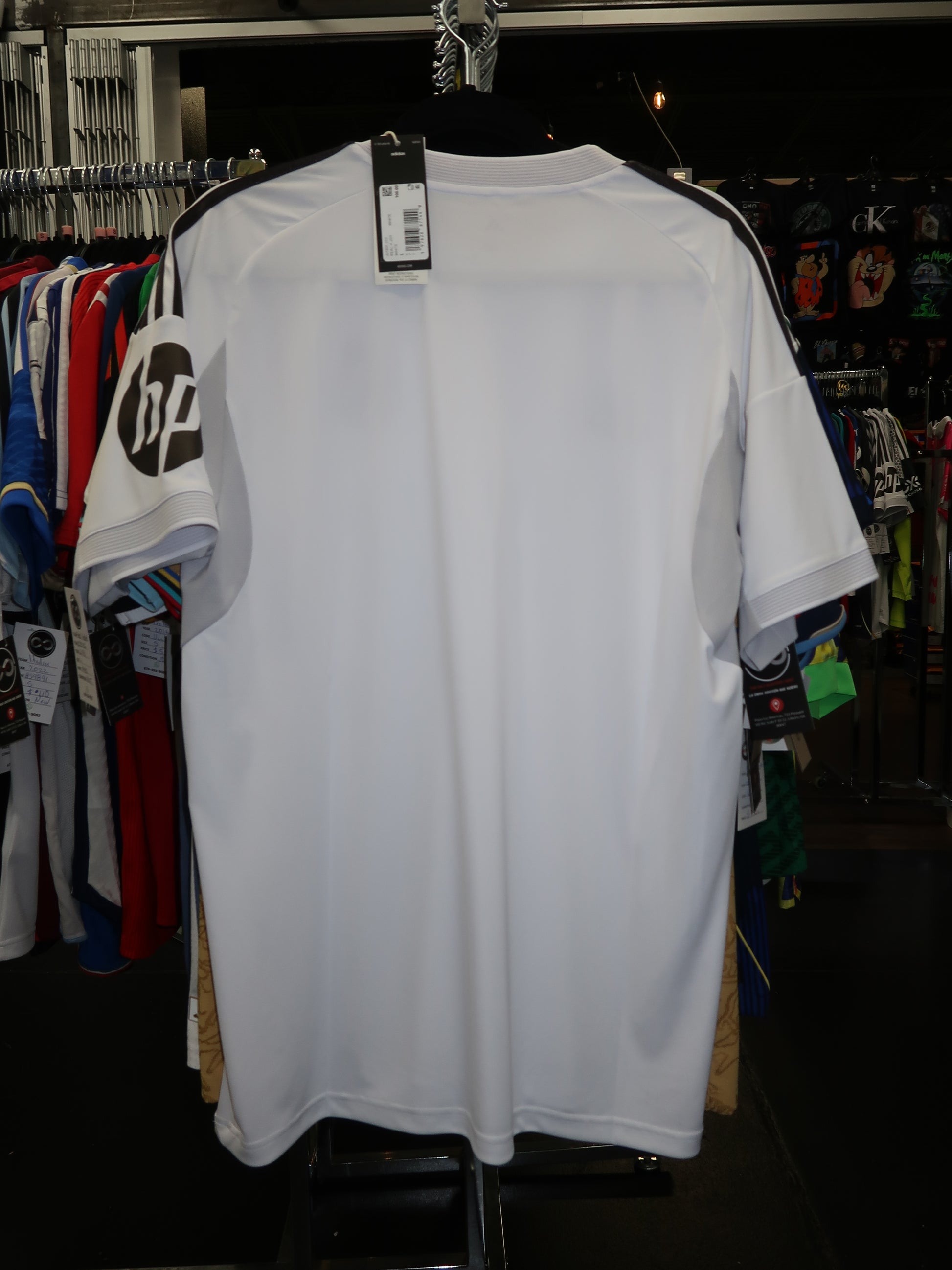 2025 Real Madrid Home Jersey back