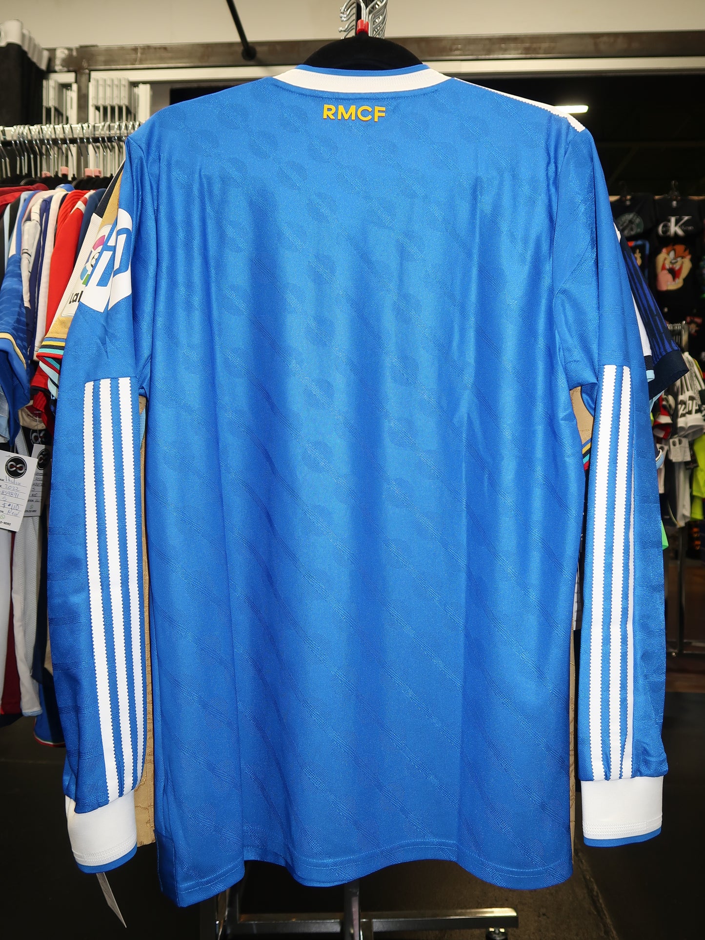 2025-26 Real Madrid Away Long Sleeve Jersey / Large / New