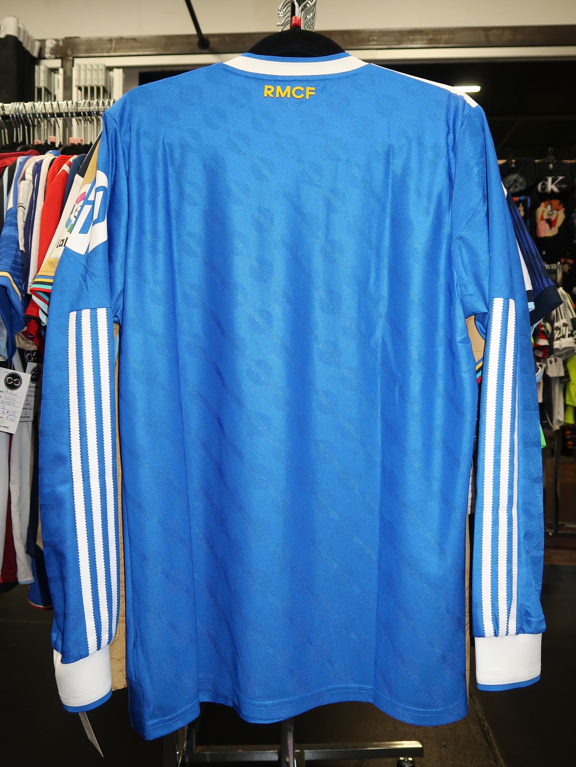 2025 Real Madrid Away Long Sleeve Jersey back
