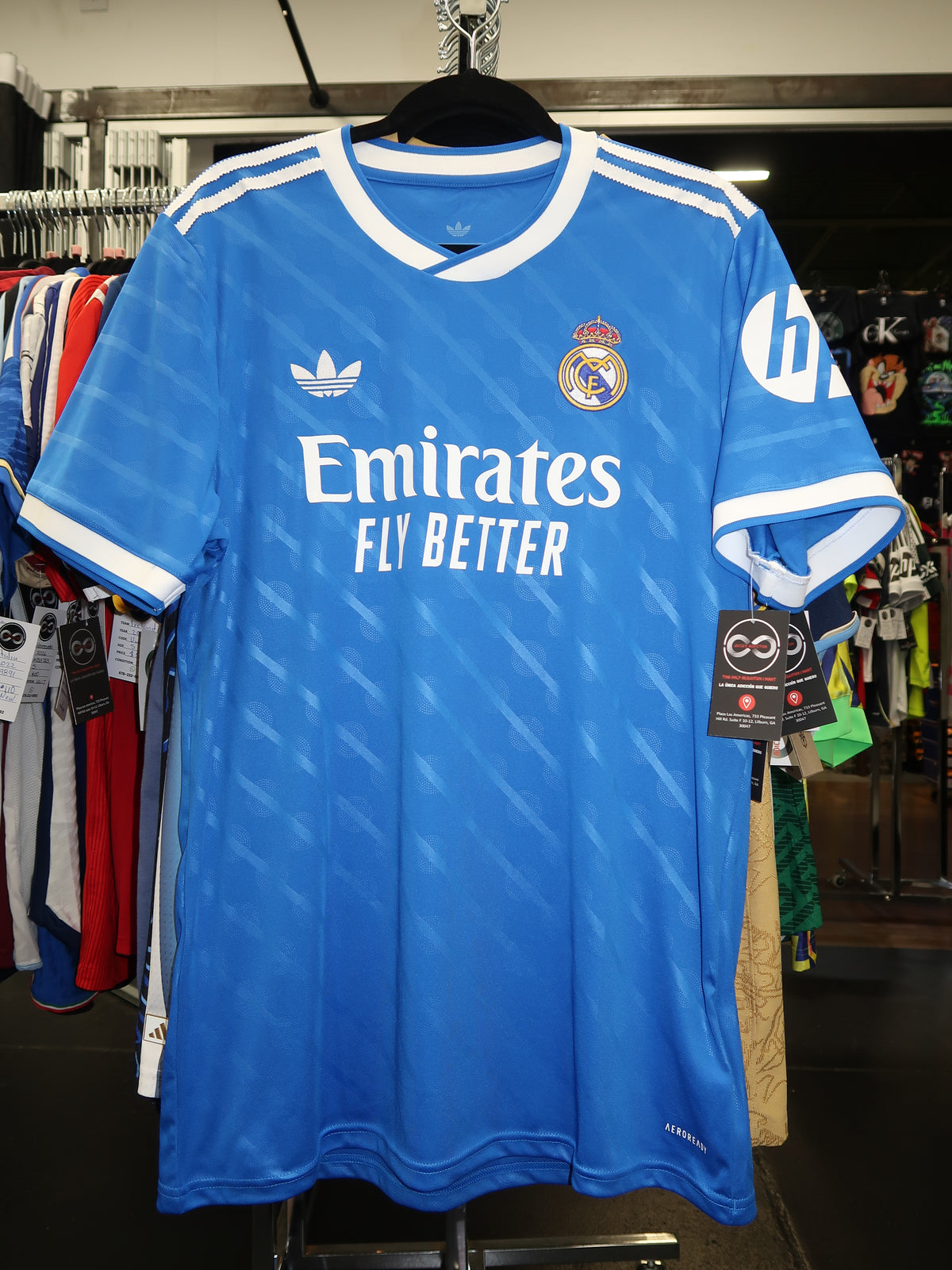 2025 Real Madrid Away Jersey front