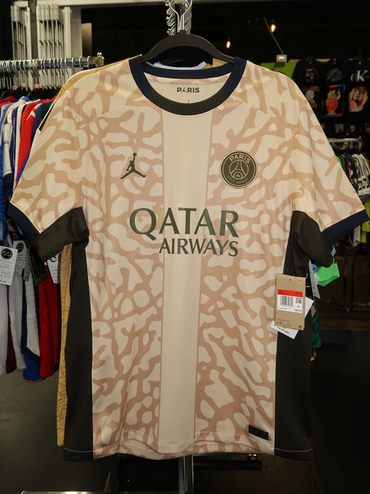 2023-24 PSG Jordan Special Edition Jersey (Tan) / Large / New