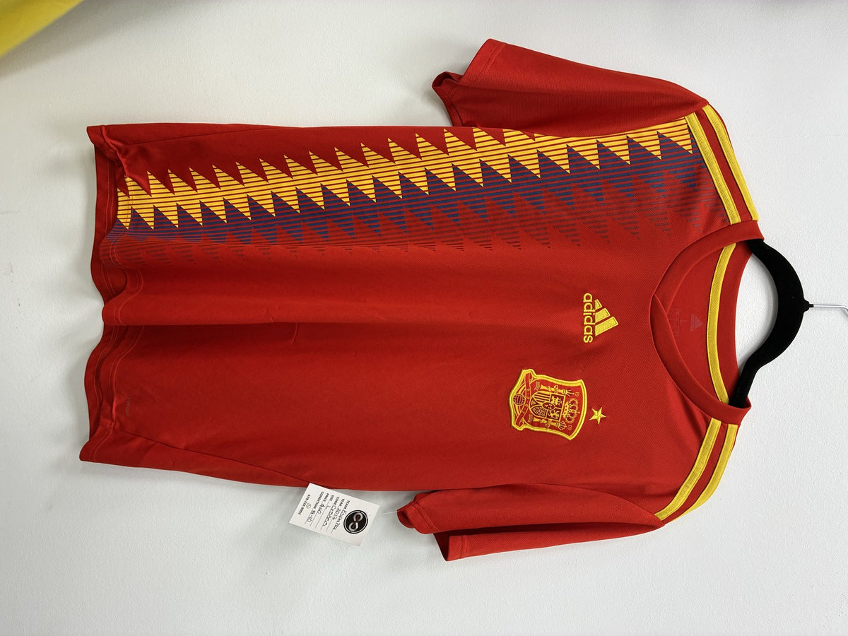 2010 Spain Home Jersey Large