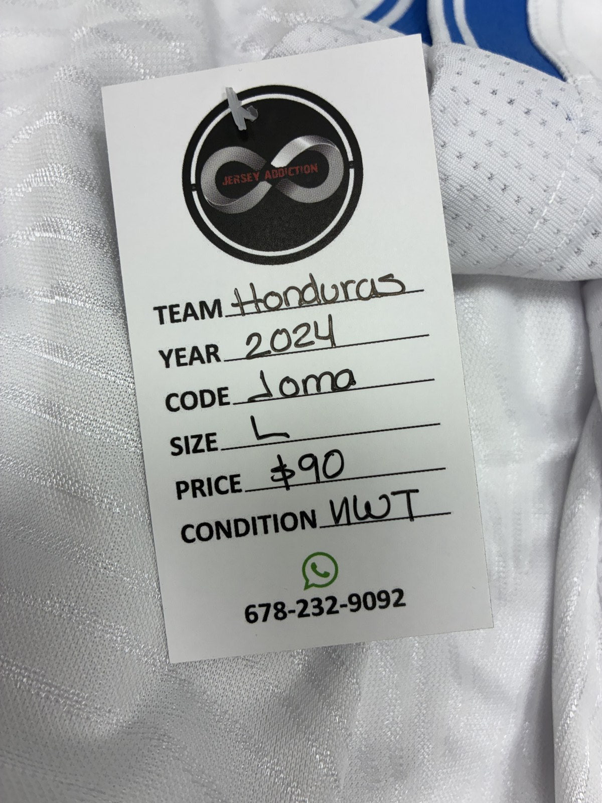 2024 Honduras Away Jersey Large