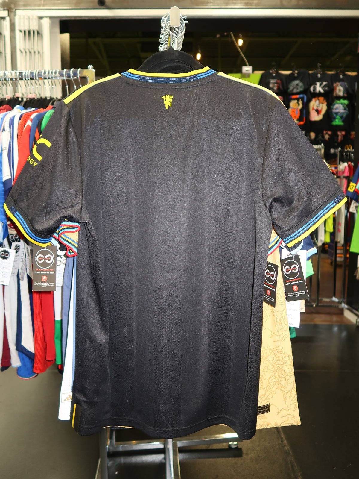 2025-26 Manchester United Away Jersey back
