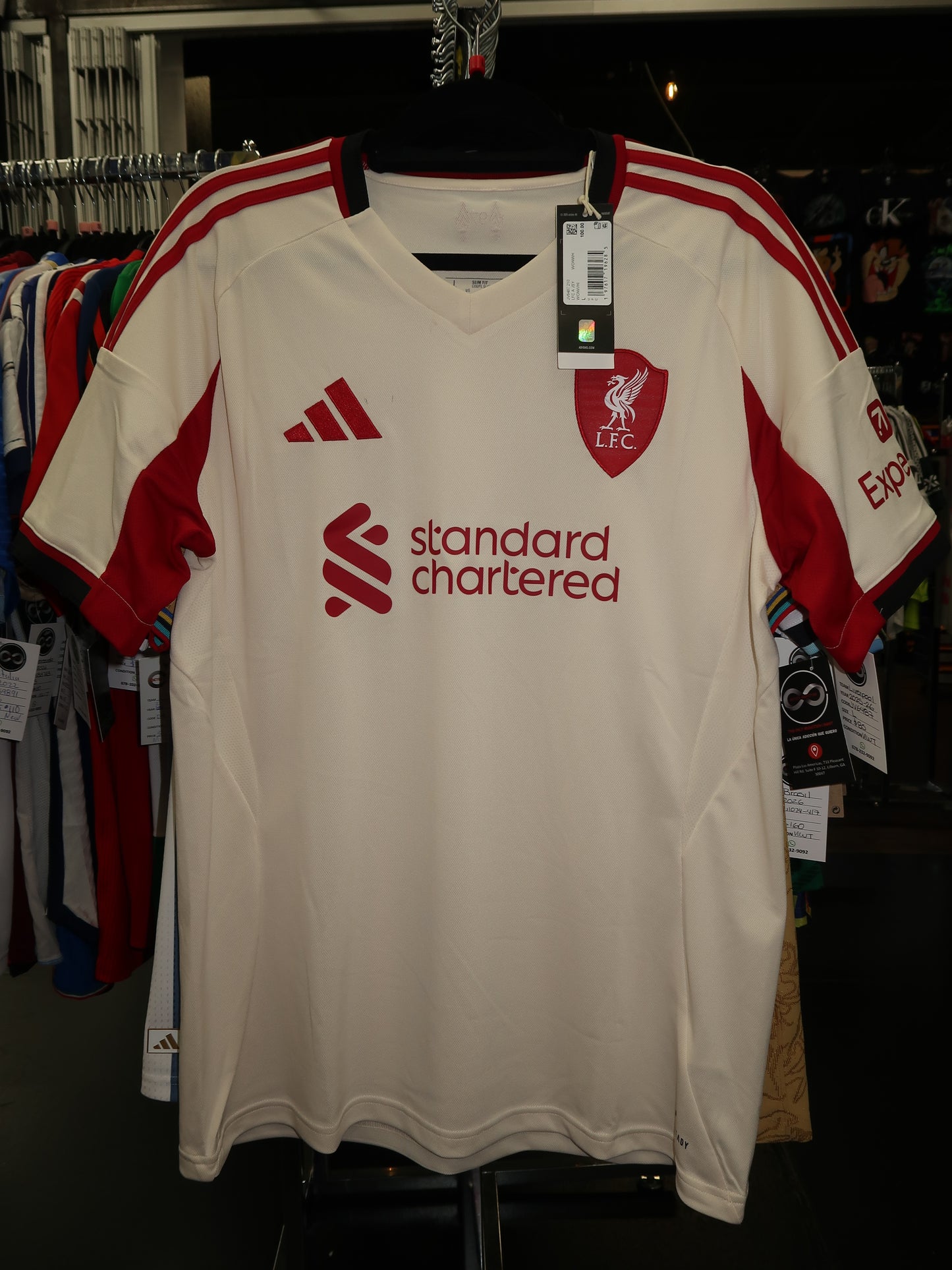 2025-26 Liverpool Away Jersey / Large / New