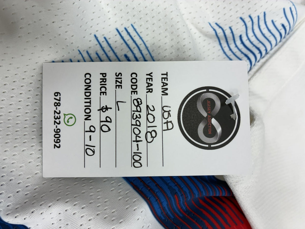 2018 United States Home Jersey Large