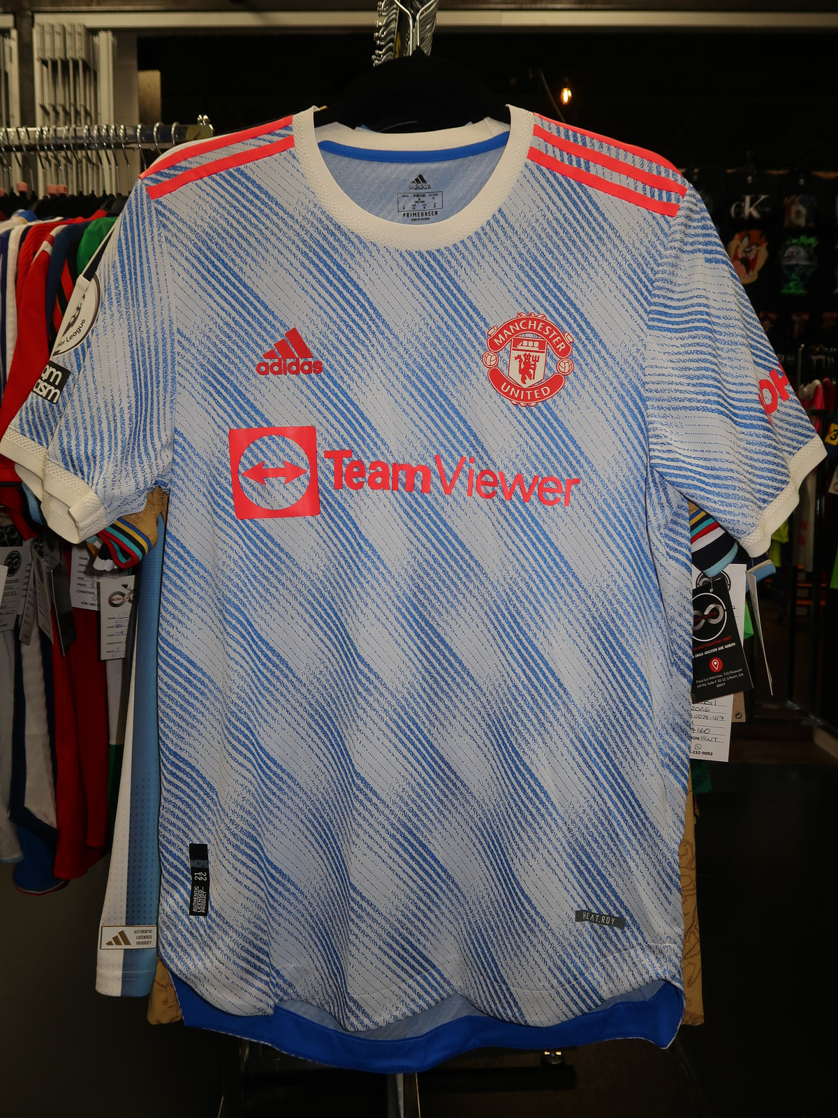2021-22 Manchester United Sancho Away Jersey / Medium / New