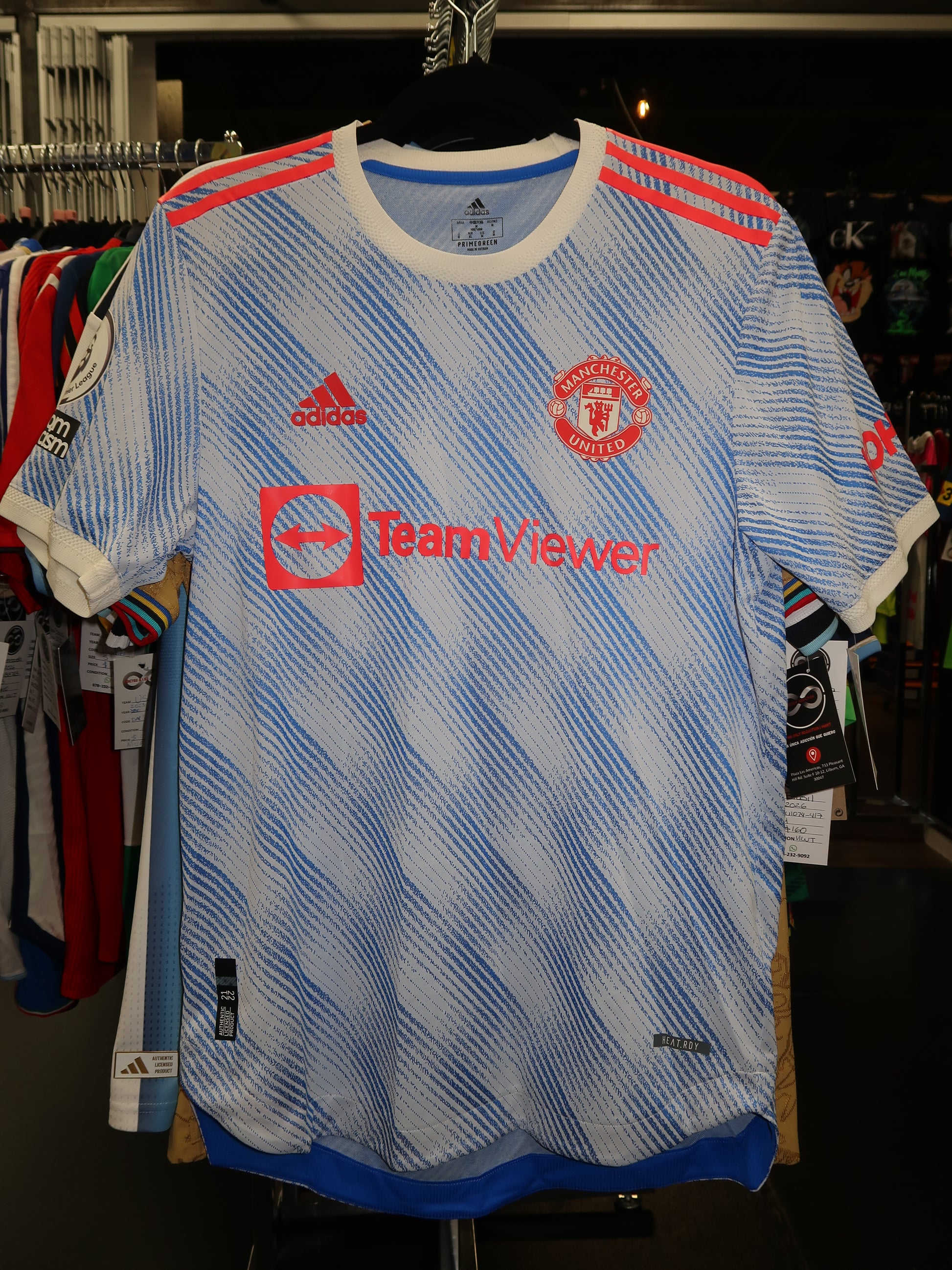 2021-22 Manchester United Sancho 25 Away Jersey front