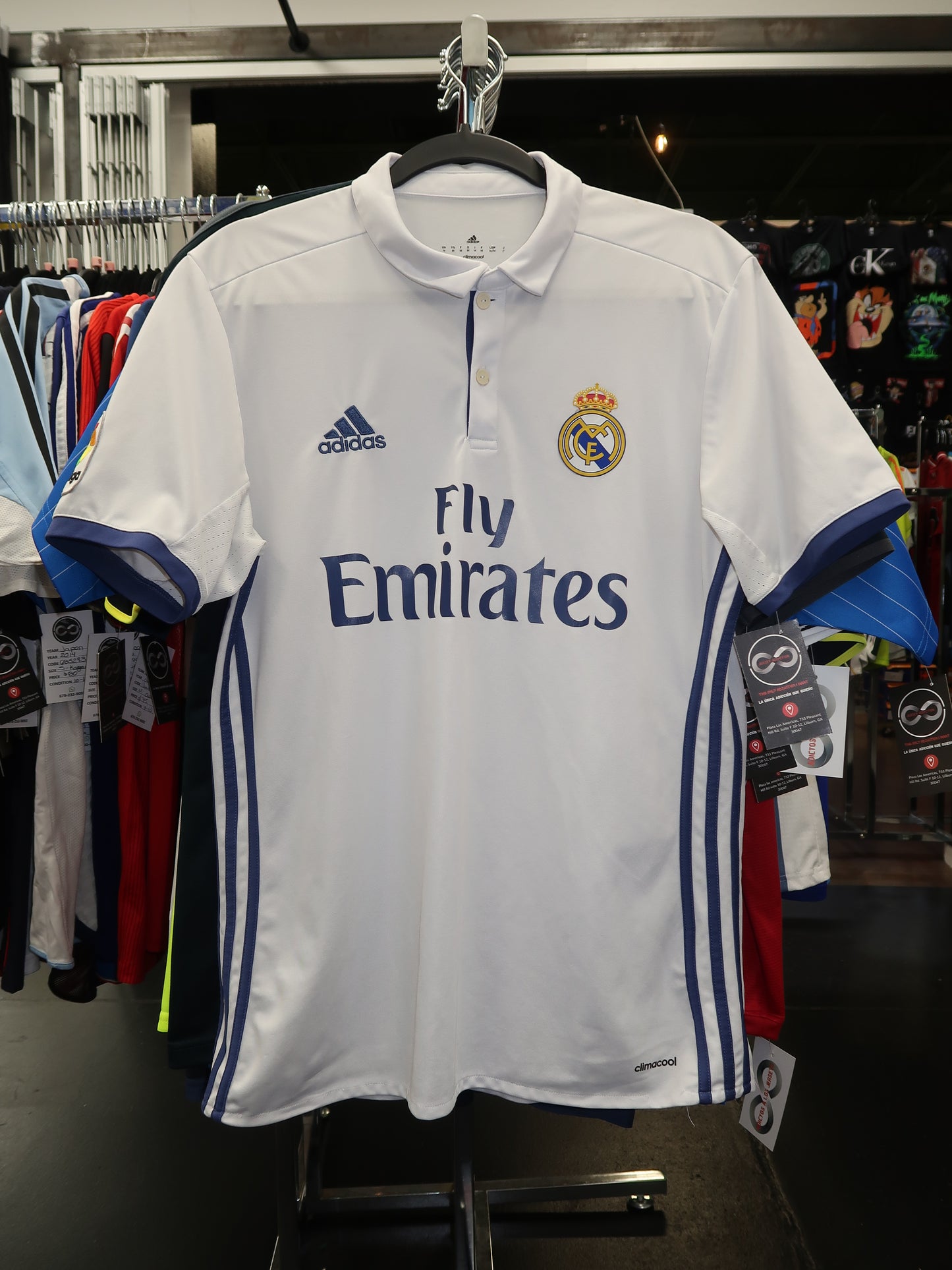 2016 Real Madrid Ronaldo 7 Home Jersey front
