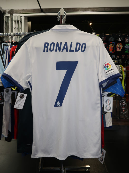 2016 Real Madrid Ronaldo 7 Home Jersey back