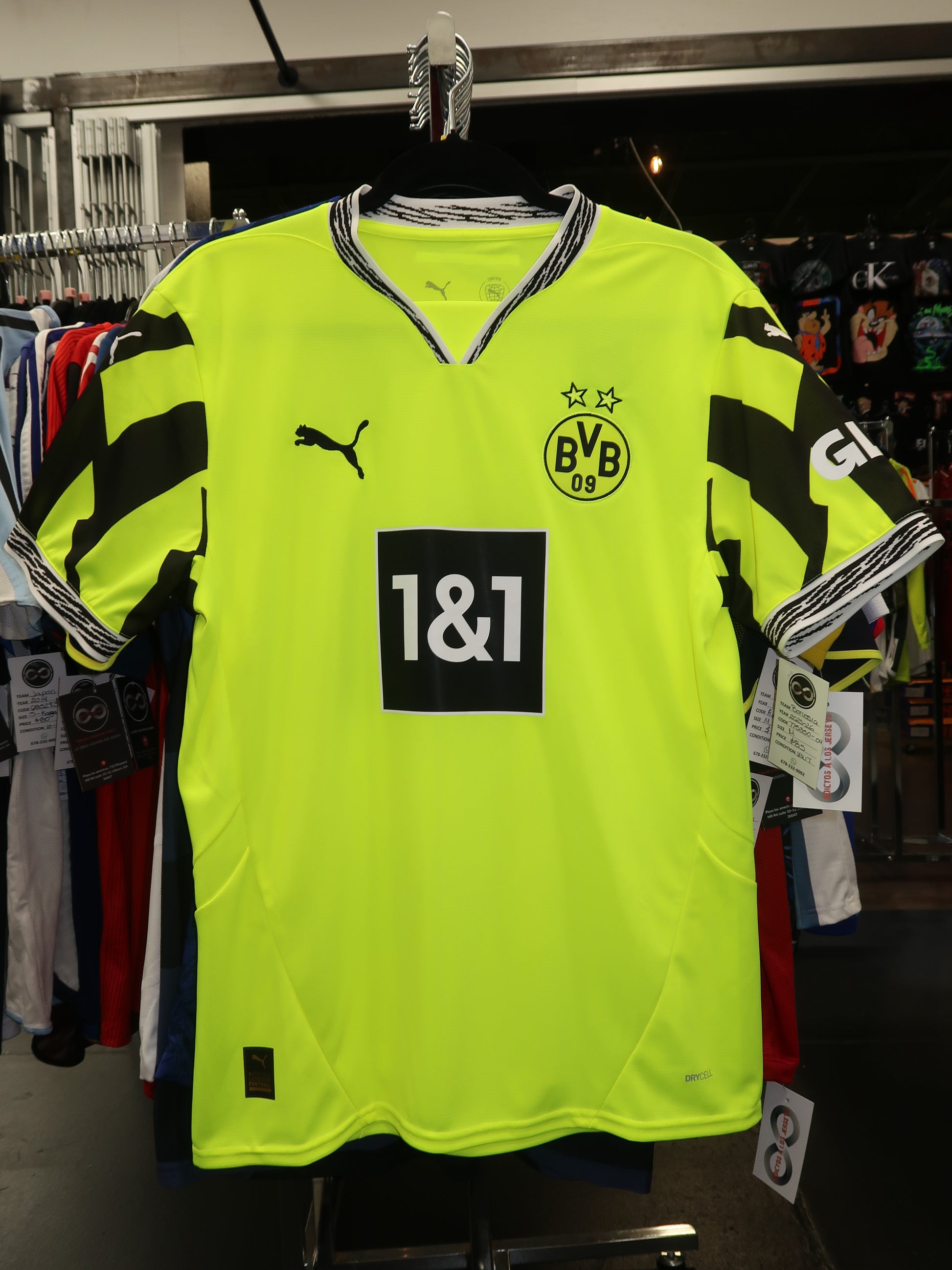 2025-26 Borussia Dortmund Away Jersey front