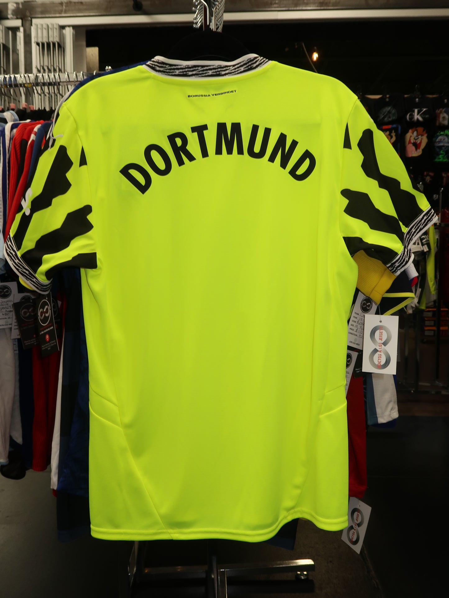 2025-26 Borussia Dortmund Away Jersey back