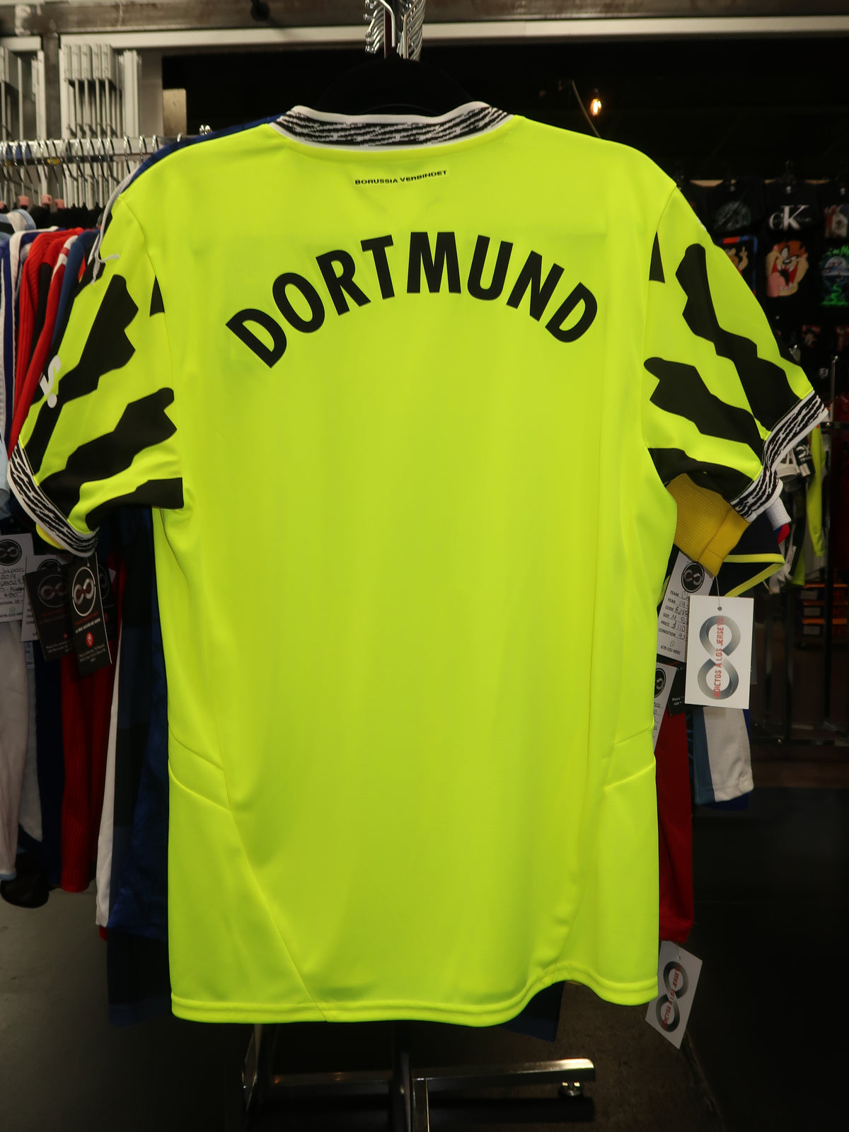 2025-26 Borussia Dortmund Away Jersey back
