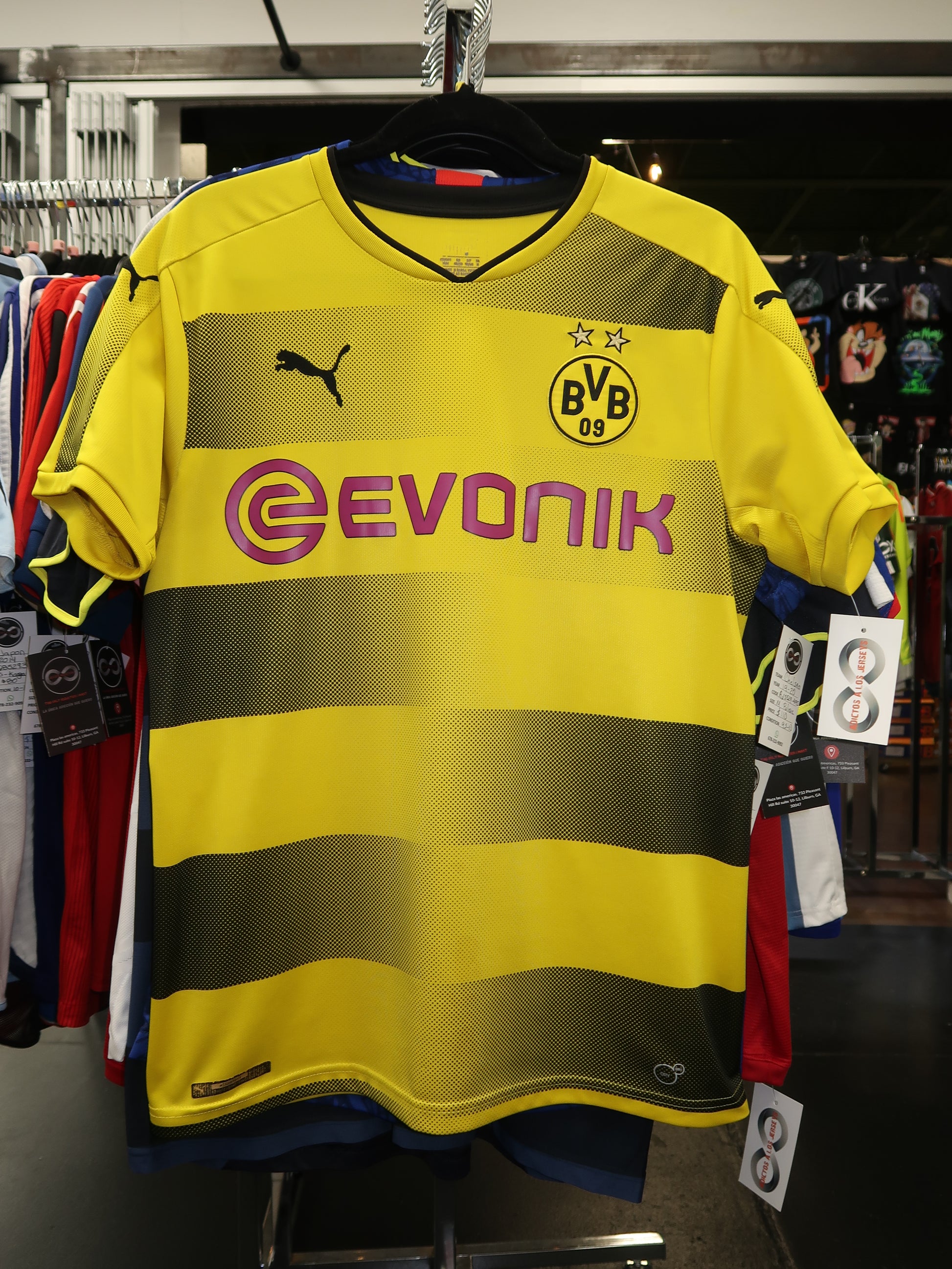 2019-20 Borussia Dortmund Reus 11 Home Jersey front