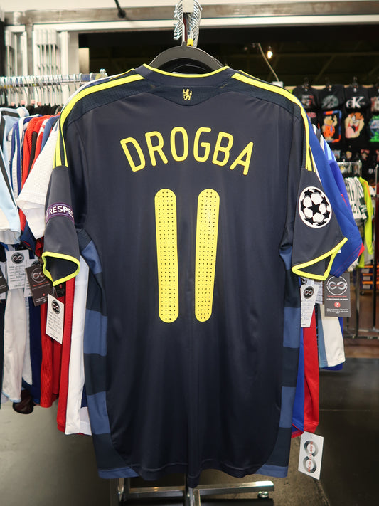 2009-10 Chelsea Drogba 11 Away Jersey back