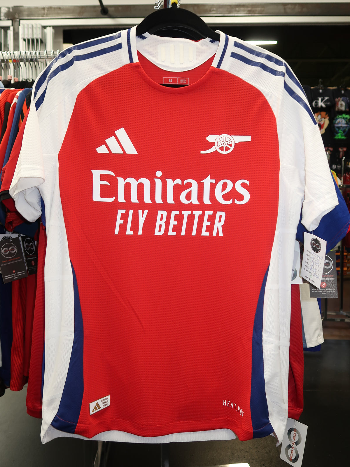 2024-25 Arsenal Home Jersey front