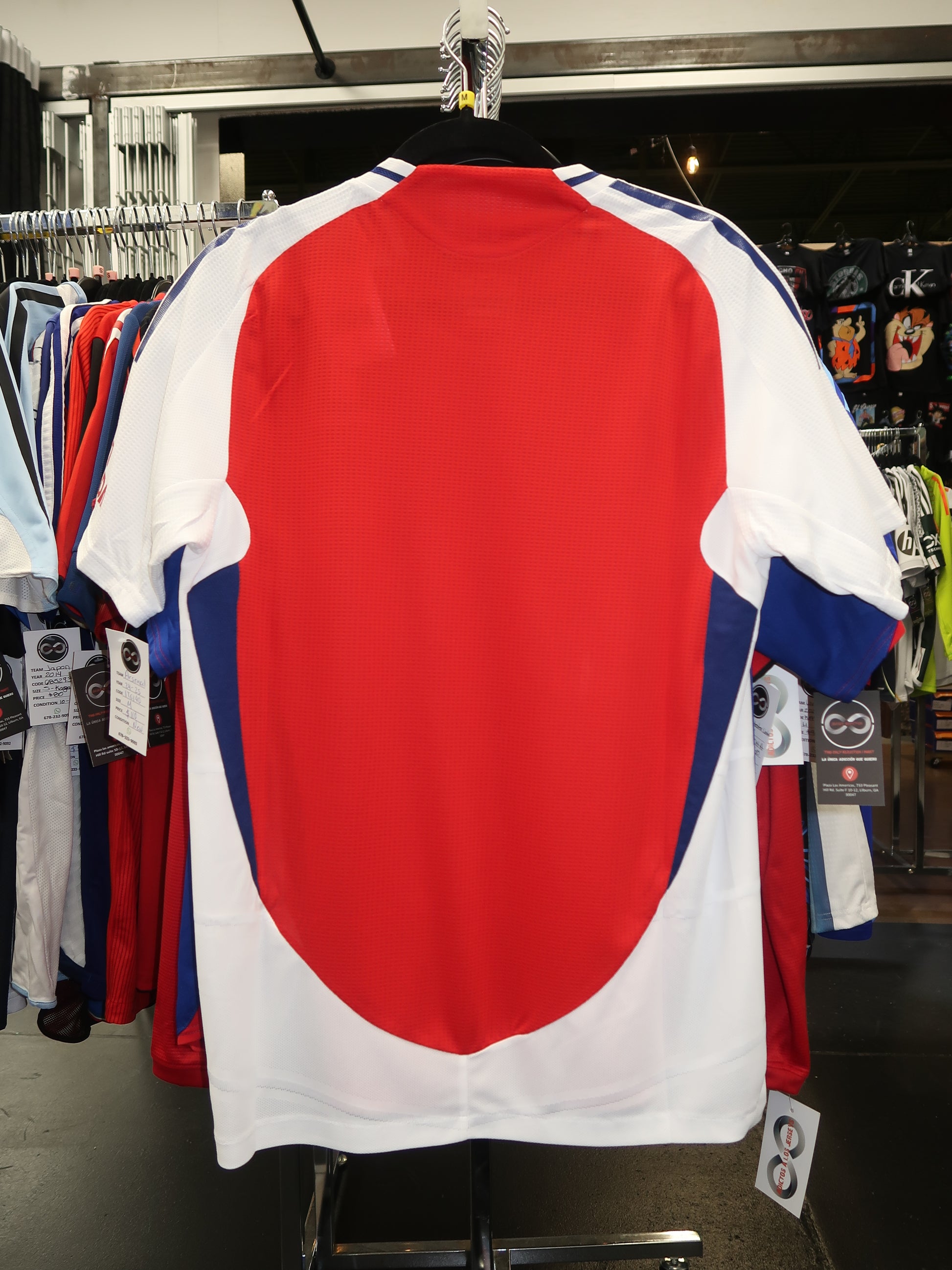 2024-25 Arsenal Home Jersey back