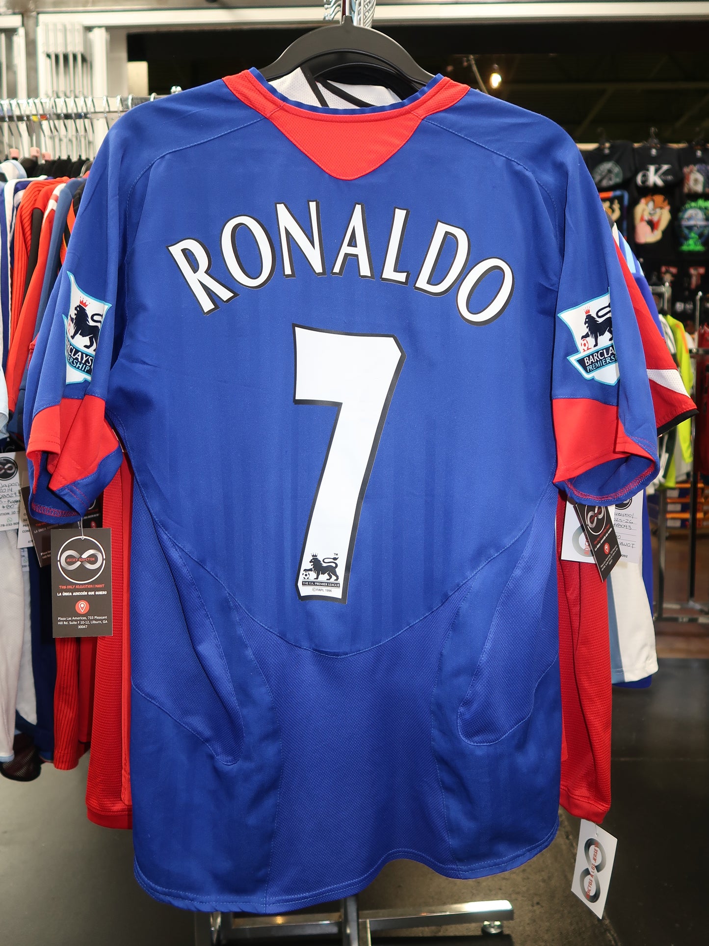 2005-06 Manchester United Ronaldo 7 Away Jersey