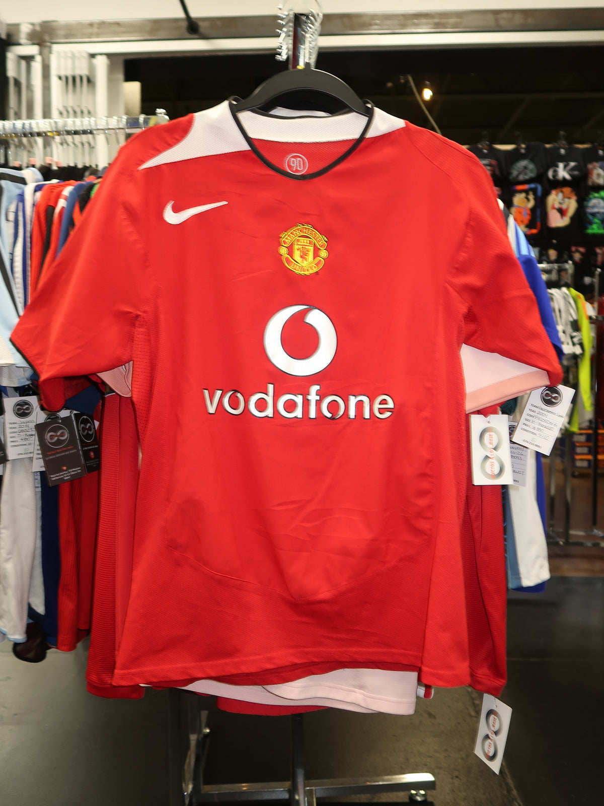 2004-05 Manchester United Ronaldo 7 Home Jersey