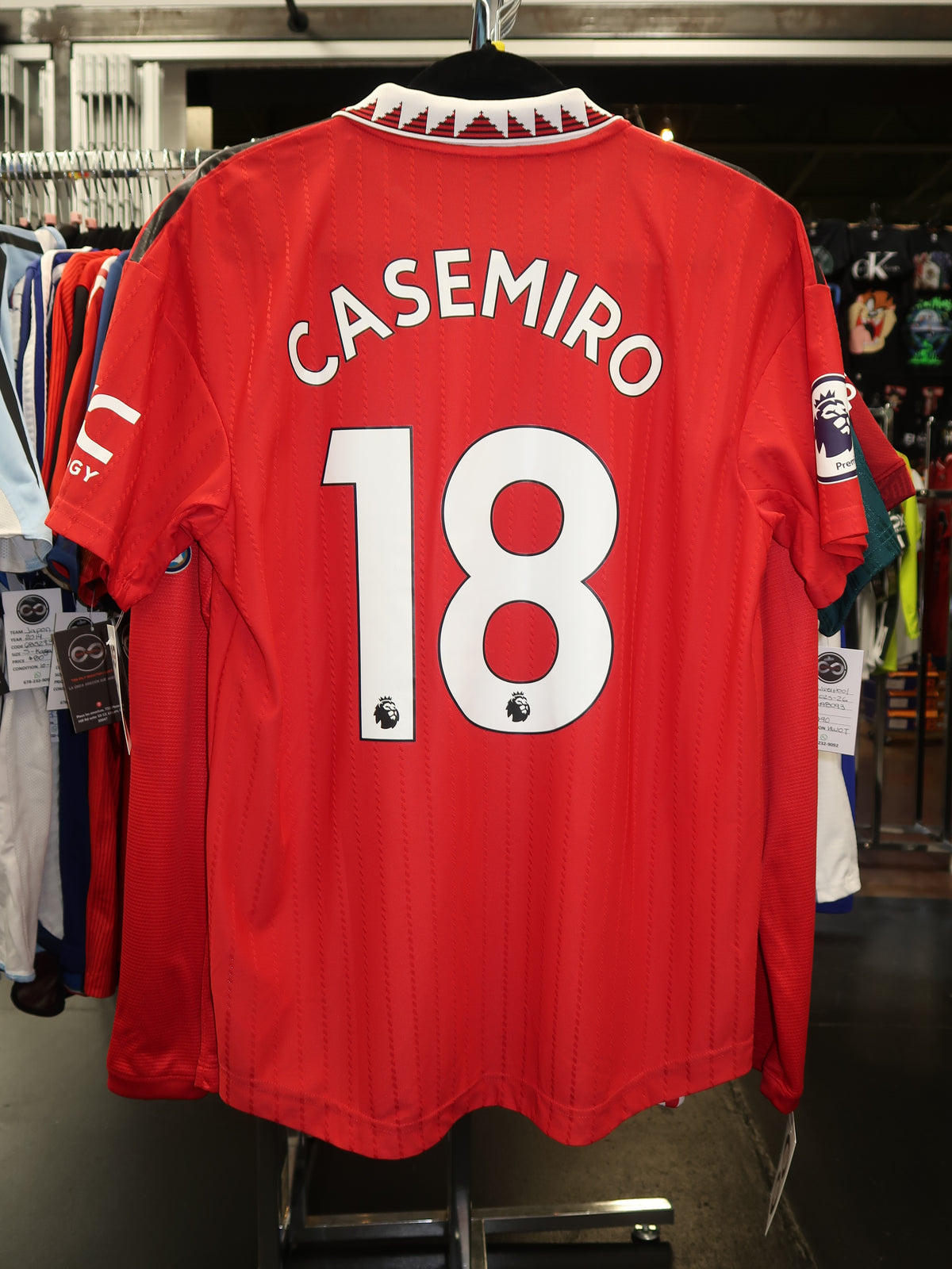 2022-23 Manchester United Casemiro 18 Home Jersey