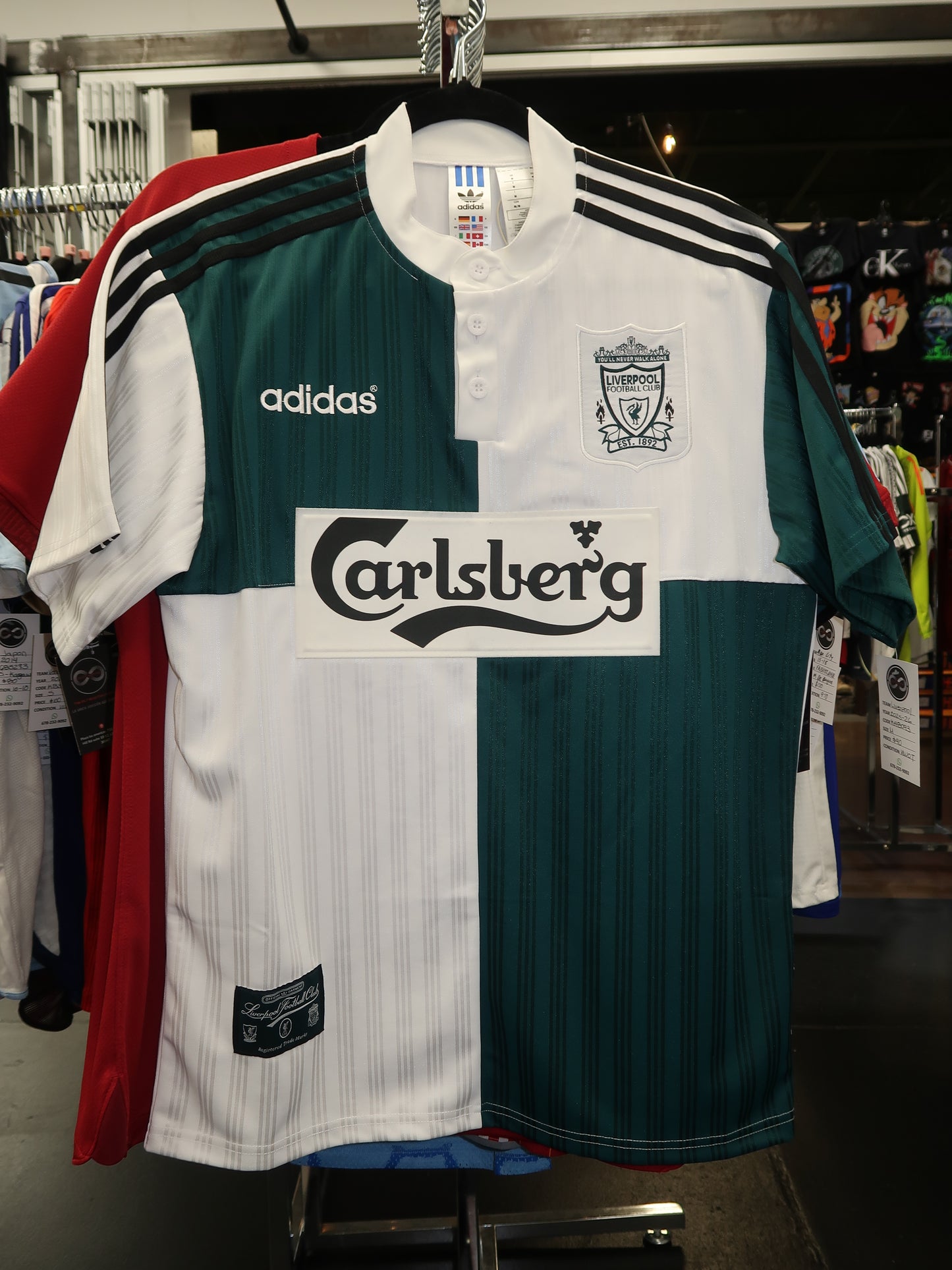 1995-96 Liverpool Away Jersey