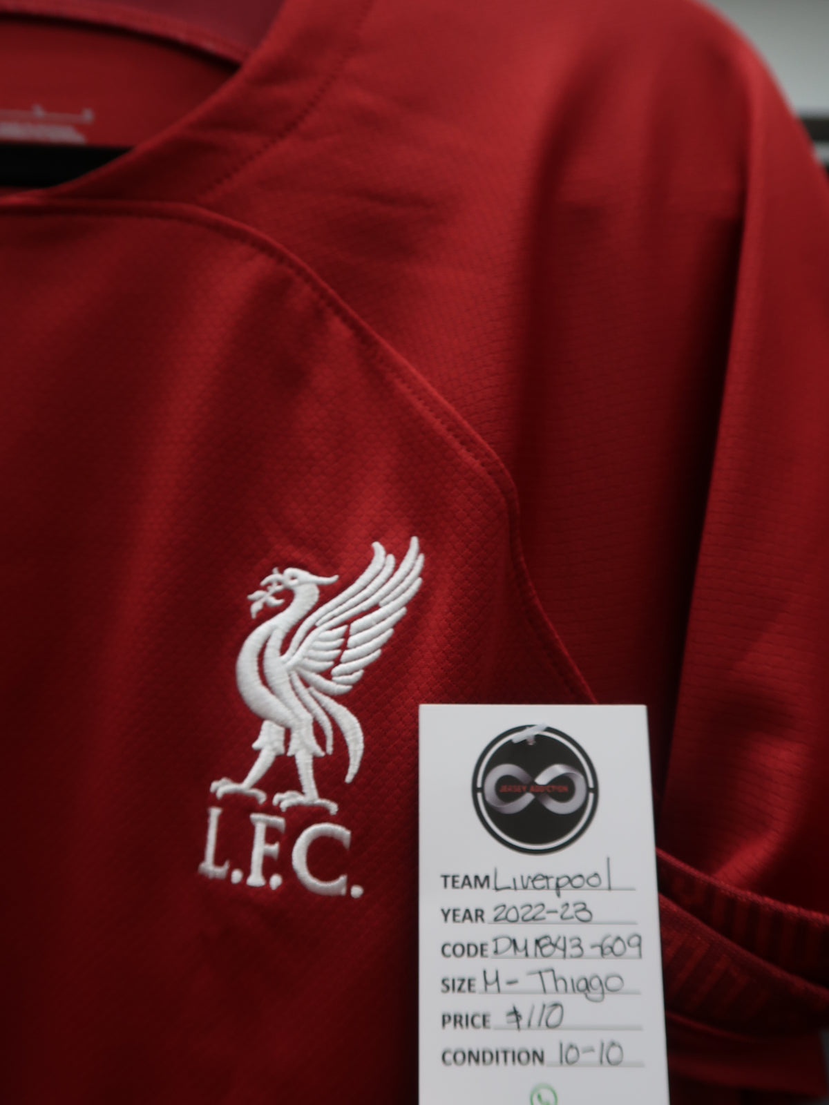 2022-23 Liverpool Home Jersey