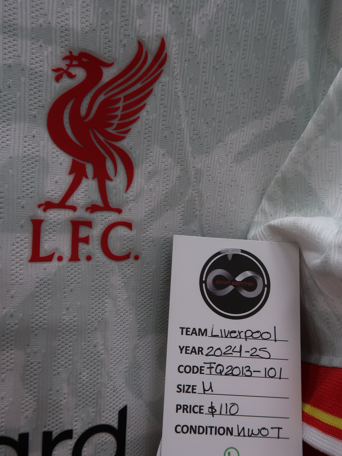 2024-25 Liverpool Away Jersey M NWOT