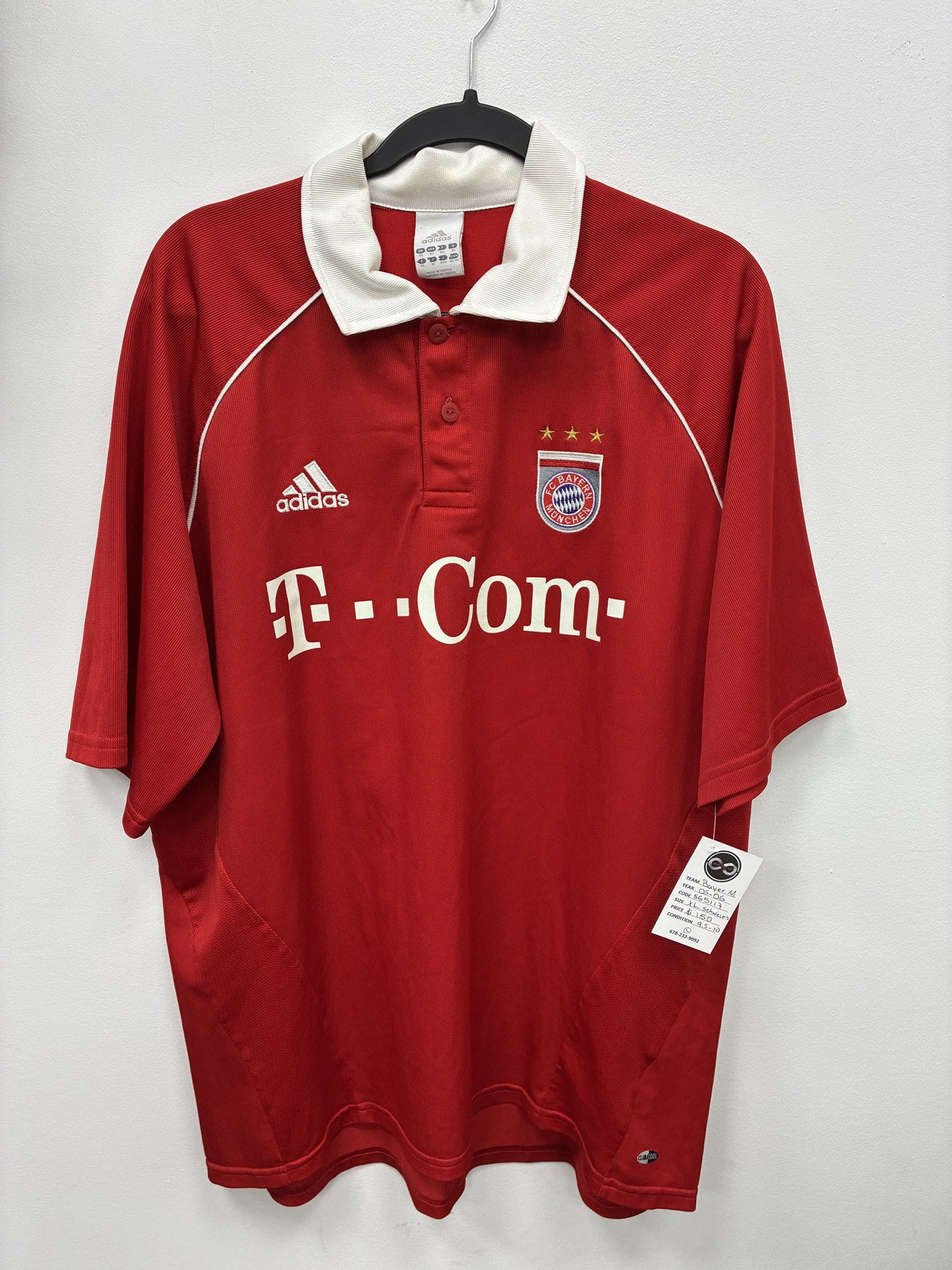 2005-06 Bayern Munich Home Jersey X-Large
