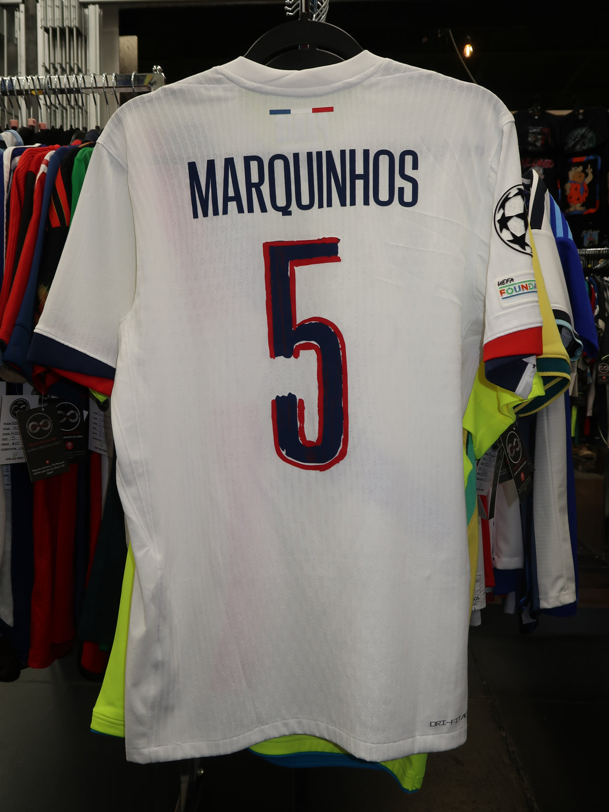 2024-25 Paris Saint-Germain Marquinhos 5 Home Jersey M 10/10