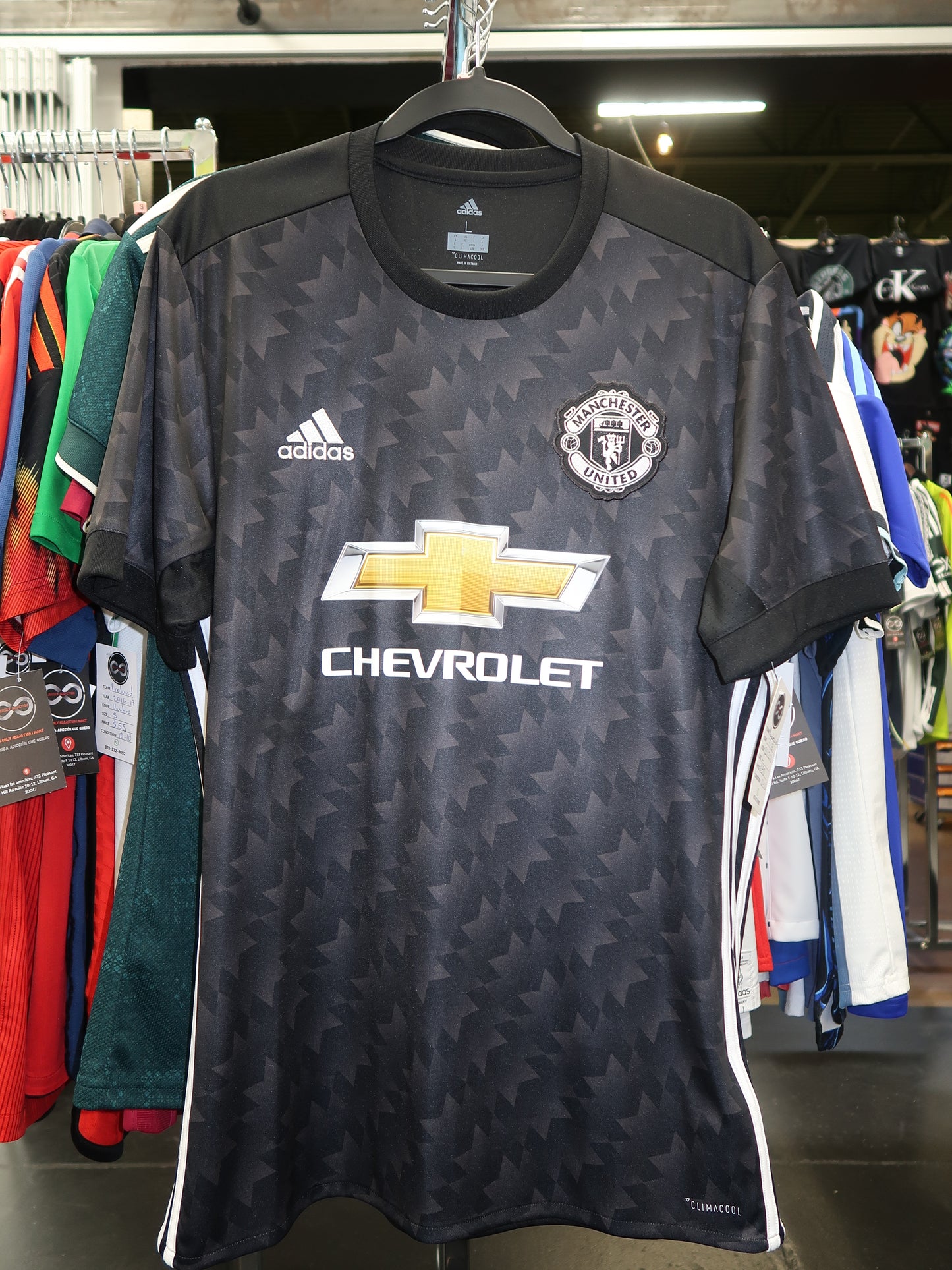 2017-18 Manchester United Away Jersey L 10/10