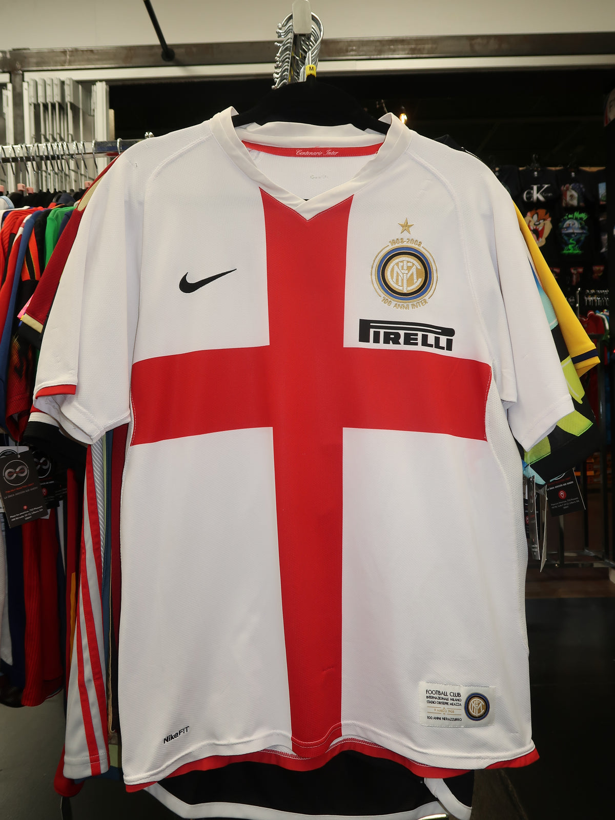 2008-09 Inter Milan Ibrahimović 8 Home Jersey M 9/10